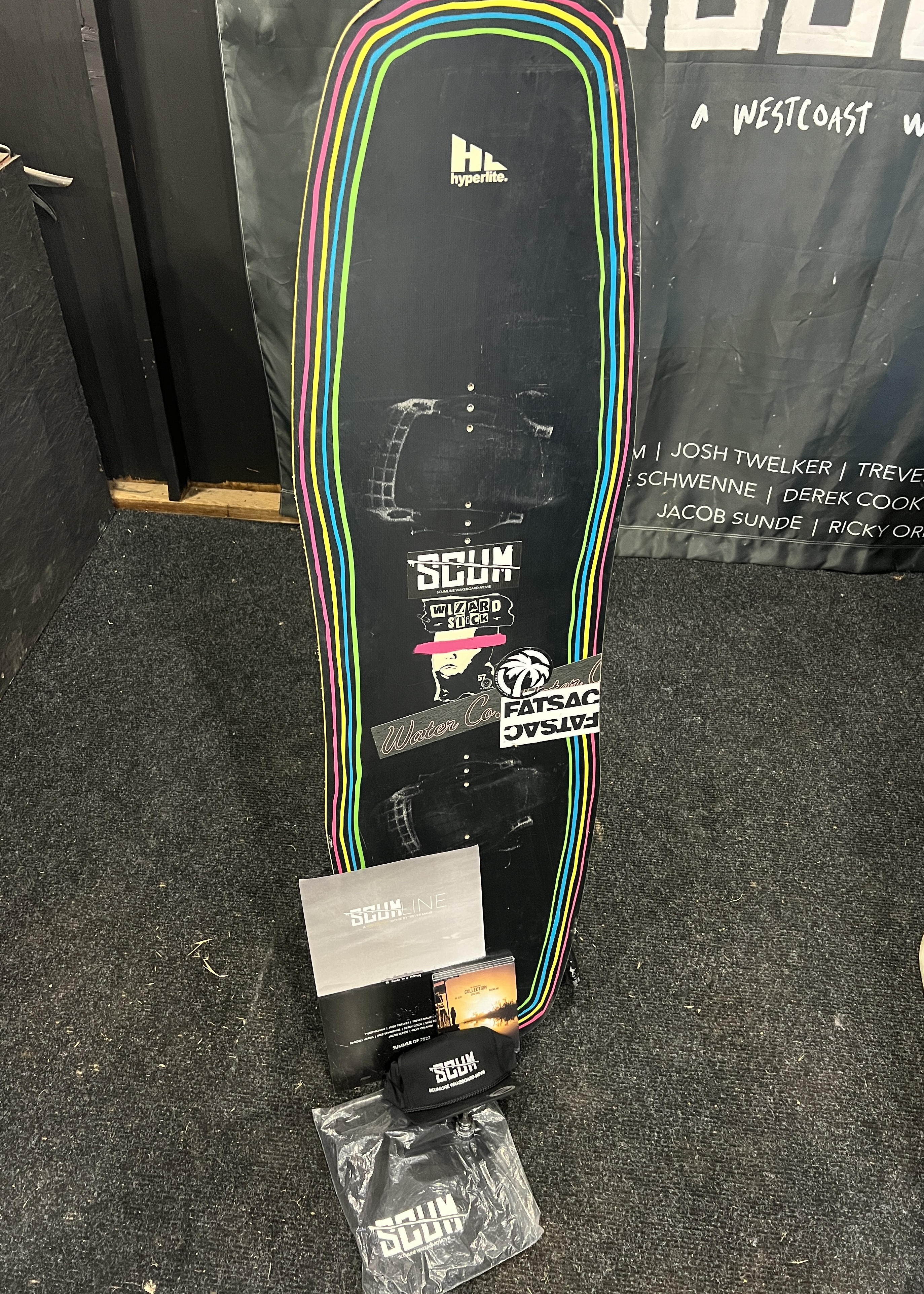Trevor Maur Scumline wall ride board